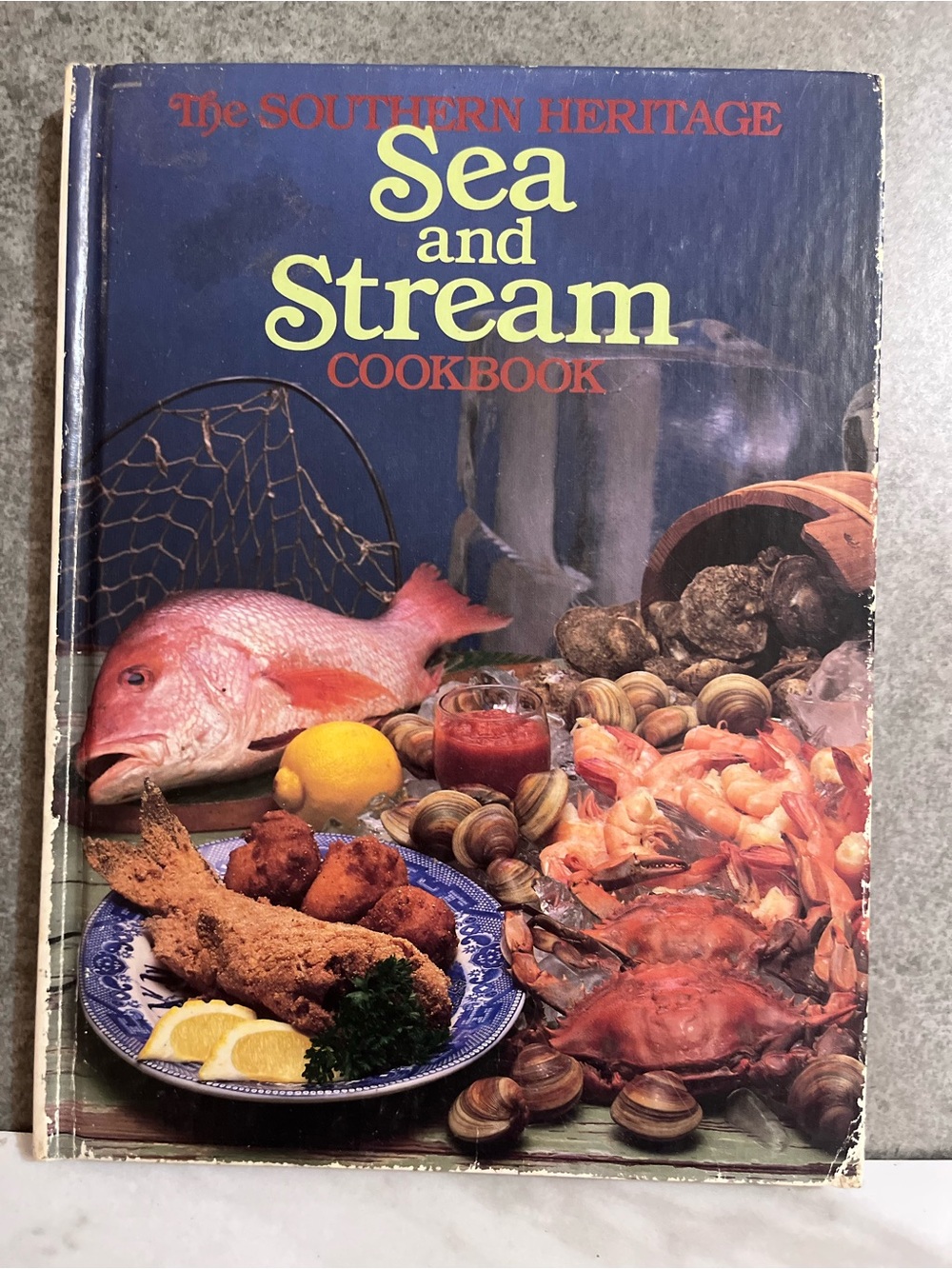 Sea and Stream Cookbook - Blue Cover